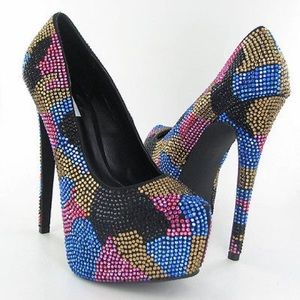 Steve Madden Rhinestone Pumps